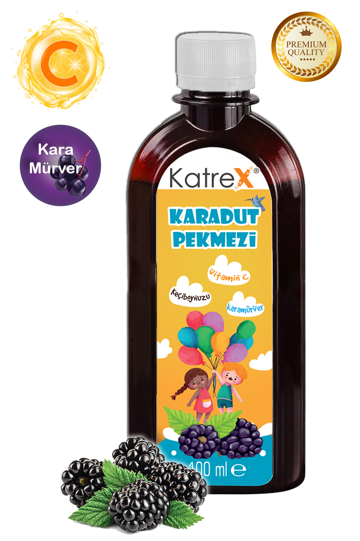 C Vitaminli Karmaürver Destekli Karadut Pekmezi Karışımı - 100 Ml