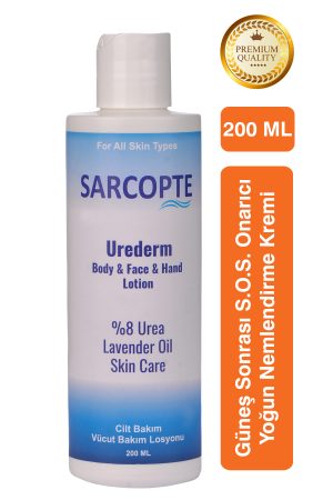 UREDERM Güneş Sonrası S.O.S. Onarıcı Yoğun Nemlendirici Krem - 200 ml