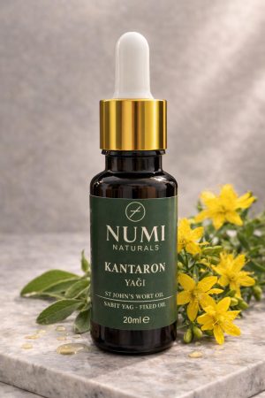 Kantaron Yağı 20 ml %100 Saf Cilt ve Saç Bakım Yağı